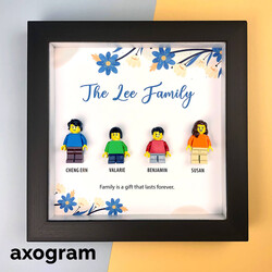 Blossom Lego Minifig Frame