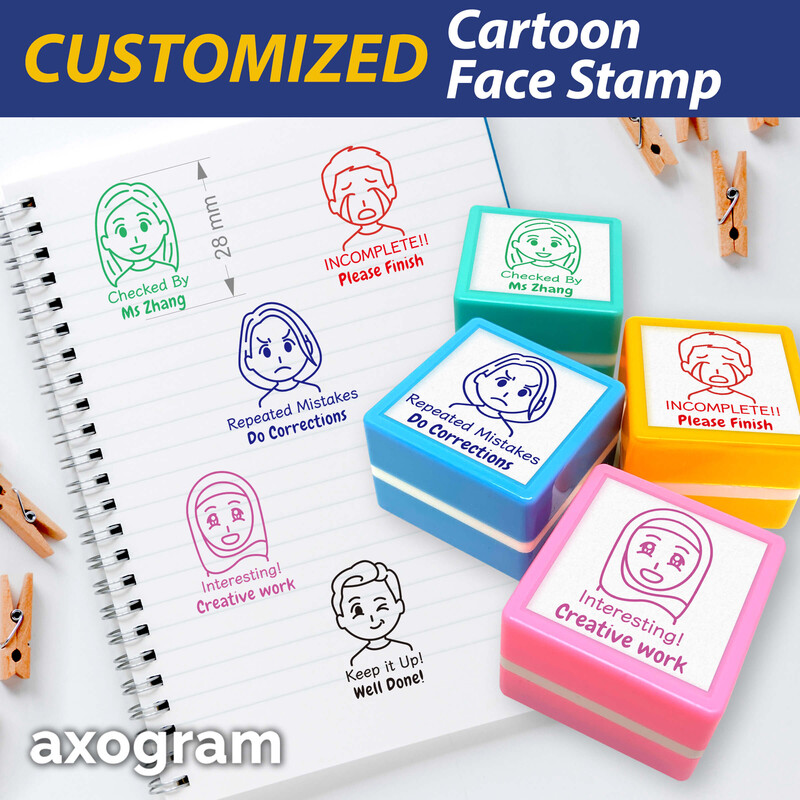 Cartoon Face Stamp