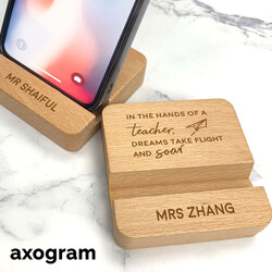 Teachers' Day Quote Square Phone Stand