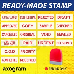 Ready Made Pre-inked Stamp