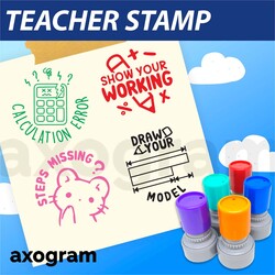 Teacher Pre-inked Rubber Stamp 8