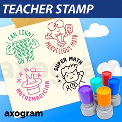 Teacher Pre-inked Rubber Stamp 11