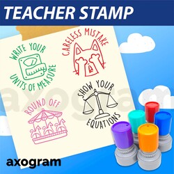 Teacher Pre-inked Rubber Stamp 12