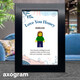 Lego Minifig Frame