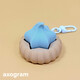 Gem Biscuit Clicker Keychain