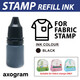 Pre-inked Stamp Refill (for Fabric Stamps only)