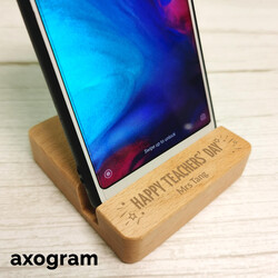 Happy Teachers' Day Square Phone Stand